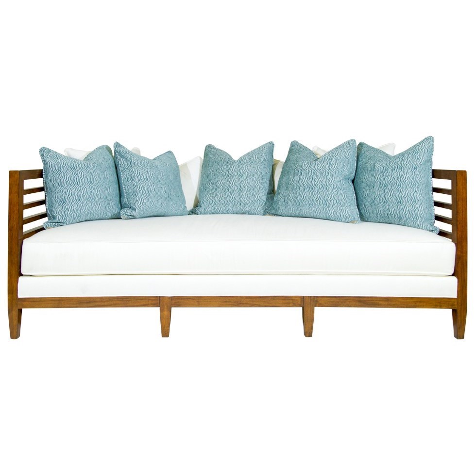 Tommy Bahama Home Ocean Club 161533 Exposed Wood St. Lucia Sofa Baer